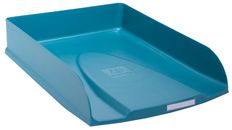 Exacompta Skandi - Corbeille à courrier bleu pacifique - A4+