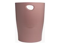 Exacompta Skandi - Corbeille à papier 15L - vieux rose
