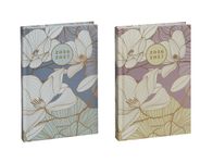 Agenda Floral&Leaves - 1 jour par page - 12 x 17,5 cm - 2 modèles disponible - Brepols