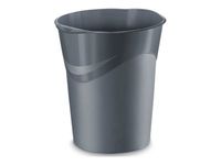Mineral by Cep - Corbeille à papier - 14 L - gris orage