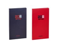 Agenda de poche College 16 mois - 1 semaine sur 2 pages - 9 x 16 cm - 2 couleurs disponibles - Brepols
