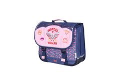 Cartable Wonder Woman Power 38 cm - 2 compartiments - noir - Kid'Abord