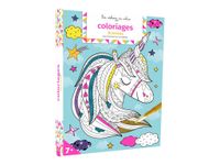 Coloriages licornes - livre à colorier