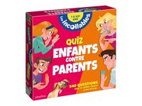 Play Bac - Quiz Box Incollables Enfants contre Parents - culture générale