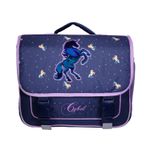 Cartable Cybel - 38 cm - 2 compartiments - bleu - Bagtrotter