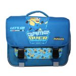 Cartable Les Minions - 38 cm - 2 compartiments - bleu - Bagtrotter
