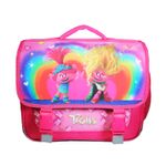 Cartable Les Trolls - 38 cm - 2 compartiments - rose - Bagtrotter