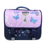 Cartable Lili Lou - 38 cm - 2 compartiments - violet - Bagtrotter