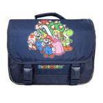 Cartable Super Mario - 38cm -  2 compartiments - marine - Bagtrotter