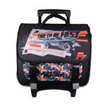 Cartable à roulettes Fast and Furious - 2 compartiments - noir - Bagtrotter