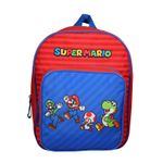 MOCHILA GUARDERIA ROJA/AZUL  SUPER MARIO 