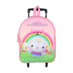 Sac maternelle à roulettes Gabby et la maison magique - 1 compartiment - rose - Bagtrotter