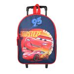 Sac maternelle à roulettes Cars - 1 compartiment - bleu - Bagtrotter