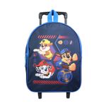 Sac maternelle à roulettes Pat'Patrouille - 1 compartiment - bleu - Bagtrotter