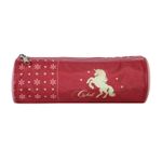 Trousse ronde Cybel - 1 compartiment - rose - Bagtrotter