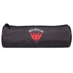 Trousse ronde Donjons & Dragons - 1 compartiment - noir (red dragon) - Bagtrotter