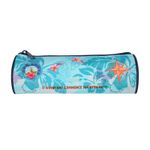 Trousse ronde Koh Lanta - 1 compartiment - turquoise - Bagtrotter