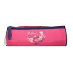 Trousse ronde Phileas - 1 compartiment - cœur - Bagtrotter