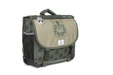Cartable réversible Tiger - 38 cm - 2 compartiments - vert - Pol Fox
