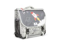 Cartable réversible Rocket - 38 cm - 2 compartiments - gris - Pol Fox