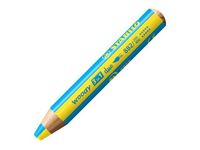 STABILO woody 3 in 1 duo - Crayon de couleur - jaune/bleu cyan