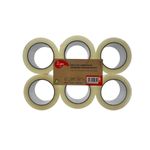 Sign - Cinta de embalaje (6 rollos) - 48 mm x 66 m - polipropileno - transparente