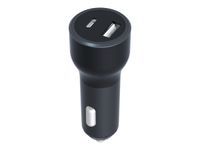 BigBen Connected - Chargeur allume cigare pour voiture - USB A+C (12+20W) - noir