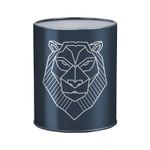 Pot à crayons métal lion origami - 9,5 x 7,5 cm - Viquel