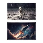 Sous-main Espace - 59,5 x 36,2 cm - Assortis - Viquel