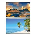 Sous-main Paysages - 59,5 x 36,2 cm - Assortis - Viquel