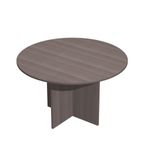 Table de réunion Trend - ronde - diam 120 - imitation frêne Toscan