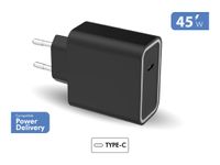 Force Power Lite - Chargeur secteur - 1 USB-C - noir