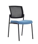 Chaise SYNERGY - accoudoirs en option - bleu