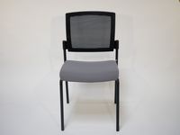 Chaise SYNERGY - accoudoirs en option - gris