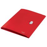 Leitz Recycle - chemise à 3 rabats - A4 - pour 150 feuilles - rouge