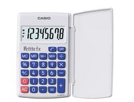 Calculatrice de poche Casio Petit-FX LC-401LV - 8 chiffres - alimentation batterie - blanc