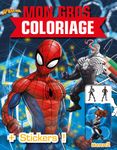 MARVEL SPIDER-MAN - MON GROS COLORIAGE + STICKERS! (SPIDER-MAN ET VENOM)