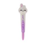 Legami - Stylo à encre gel antistress squishy bunny