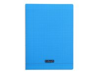 Calligraphe 8000 - Cahier polypro A4 (21x29,7cm) - 192 pages - grands carreaux (Seyes) - bleu