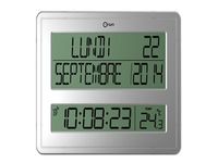 ORIUM by CEP RC - horloge digital - 43 x 32.5 cm - argent