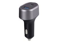 T'nB - Chargeur allume cigare pour voiture - 1XUSB et 1XUSBC - 83W