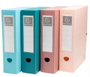 Exacompta Skandi - Boîte de rangement - Dos 8 cm - Couleurs assorties