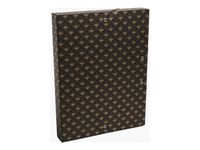 Exacompta NeoDeco - Boîte de classement en carte lustrée - dos 25 mm - A4 - capacité 200 feuilles - disponible dans différentes couleurs