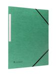 Conquérant - Chemise à élastique 3 rabats - A4 - Carte recyclée 350gr - Vert