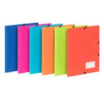 Viquel Feel'easy - Chemise à 3 rabats extensible - DOS 15 mm - A4 - disponible dans différentes couleurs