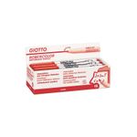 Giotto Robercolor - 12 Marqueurs effaçables - pointe ogive - rouge