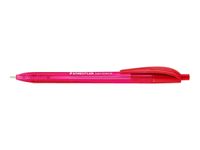 STAEDTLER ball 4230 - Stylo à bille rétractable - rouge - 1 mm - pointe moyenne