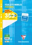 Clairefontaine - Feuillet mobiles sous film A4 - 350 pages - grands carreaux (Seyes) - perforées - 90g