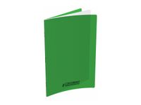 Conquérant Classique - Cahier polypro 24 x 32 cm - 96 pages - petits carreaux (5x5mm) - vert
