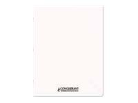 Conquérant - Cahier couverture personnalisable - 24 x 32 cm - 96 pages - grands carreaux (Seyes) - blanc cartonné